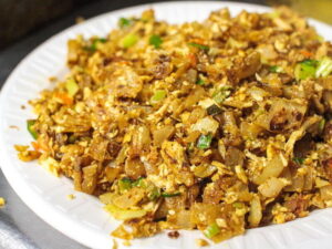 Egg Kothu Parotta