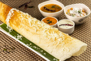 Vegetable Cheese Spring Dosa