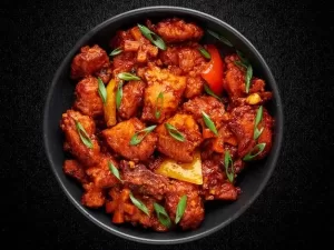 Chilli Chicken ( Optional Ginger )