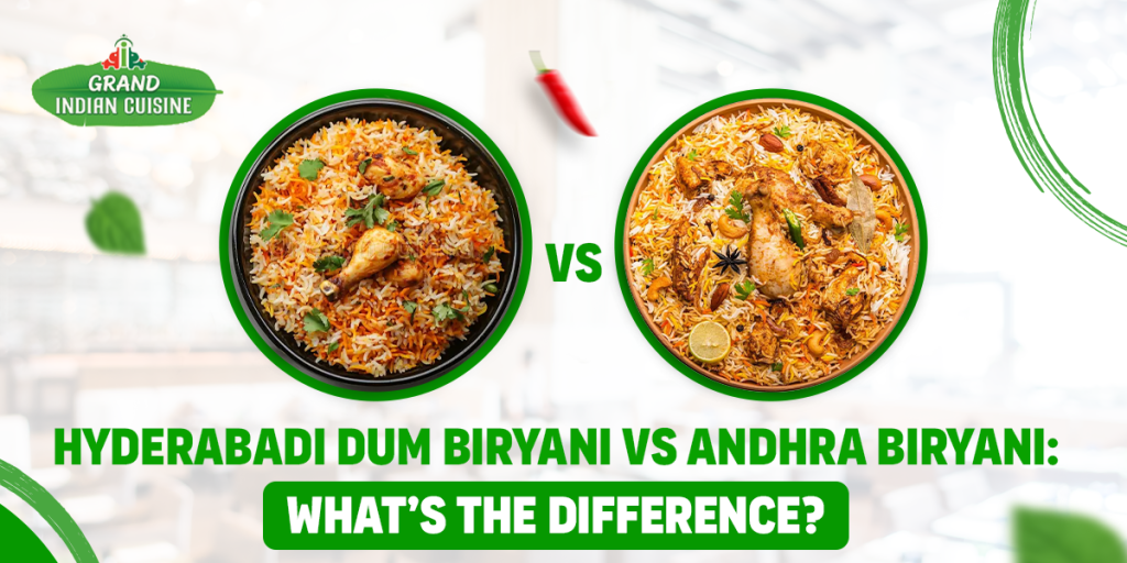 hyderabadi dum biryani vs andhra biryani